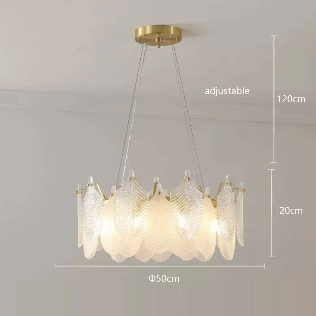 Afralia™ Tree Branch Chandelier: Metal Art Glass Hanging Lamp for Living Room and Kitchen