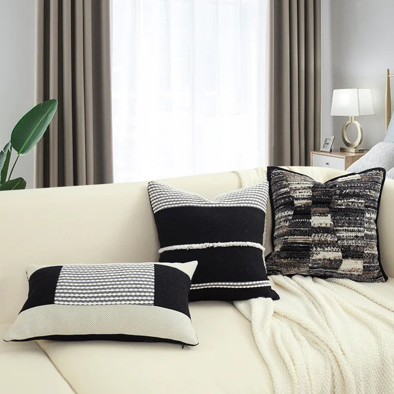 Afralia™ Villa Pillow Cover: Wabi-Sabi Style, High-end Design for Elegant Home Decor.