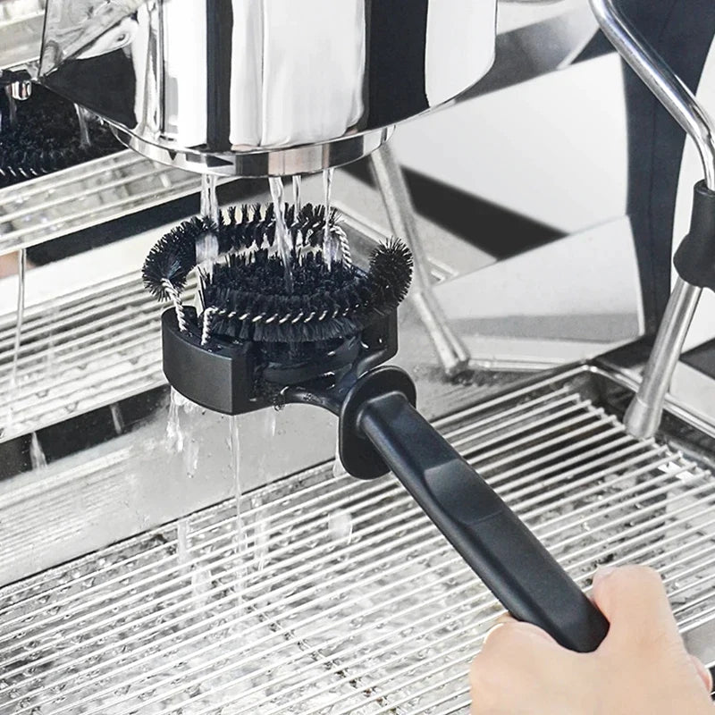 Afralia™ Cafe Grinder & Brewing Head Cleaner Set with Mini Spoon