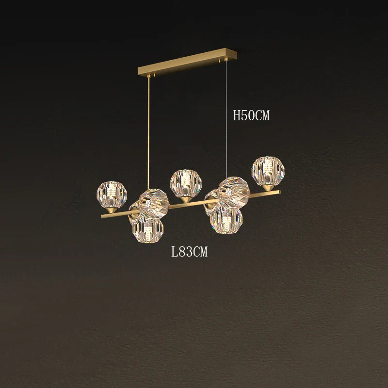 Afralia™ Nordic Dining Room Pendant Ceiling Chandelier for Indoor Living Room Lighting