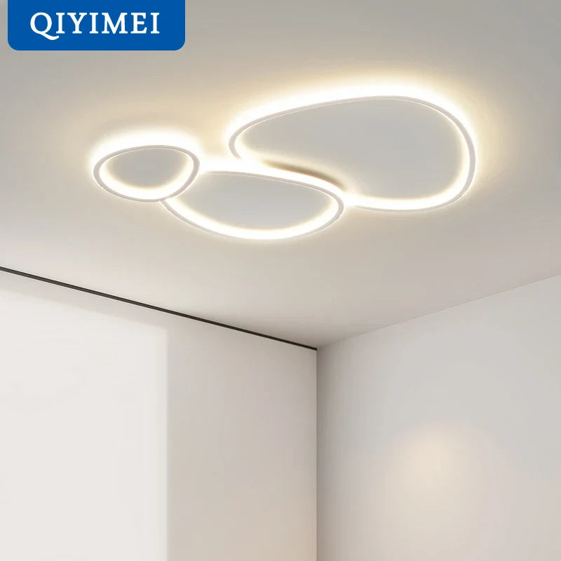 Afralia™ Smart Living Room LED Ceiling Lamp for Bedroom Dining Indoor Lighting