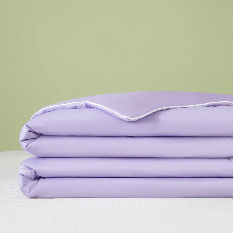 Afralia™ Summer Cool Ice Silk Quilt - Single Double Bed Thin Washable Quilt