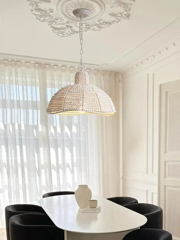 Afralia™ Vintage Wood Ceiling Chandelier for Kitchen Island, Bedroom, Living Room