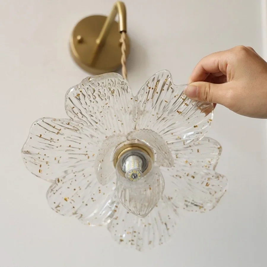 Afralia™ Copper Adjustable LED Wall Light with Pull Chain Switch