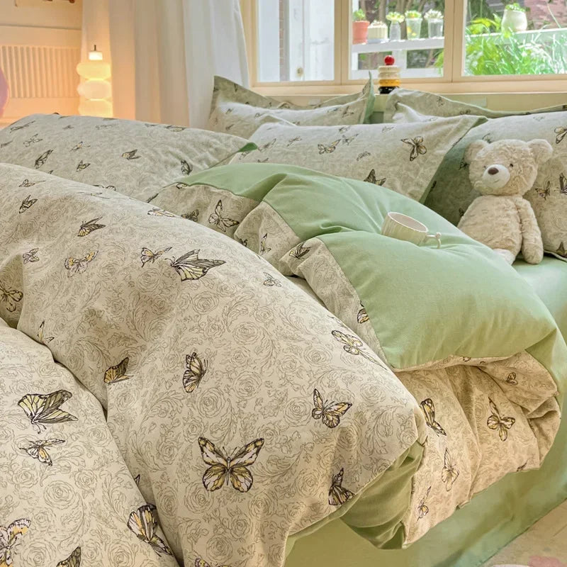 Afralia™ Cozy Cotton Bedding Set: 160X210cm Quilt Cover for Adults, Warm & Soft Duvet Cover