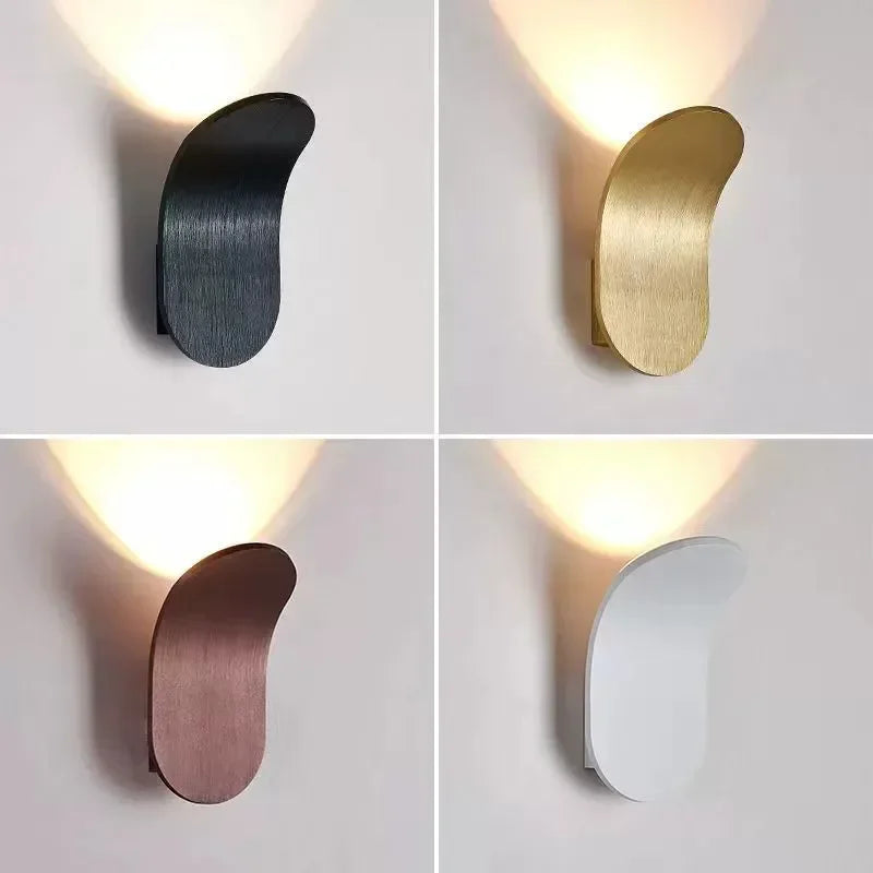 Afralia™ Adjustable COB LED Wall Light for Modern Luxury Hotel Room, Bedroom, Bathroom