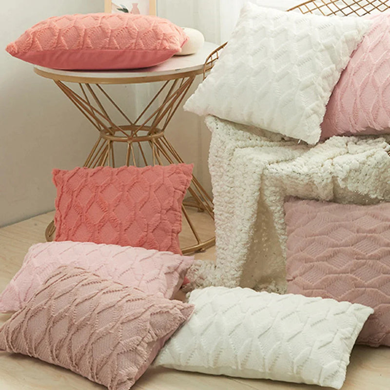 Afralia™ Diamond Embroidery Cushion Cover for Modern Home Decor