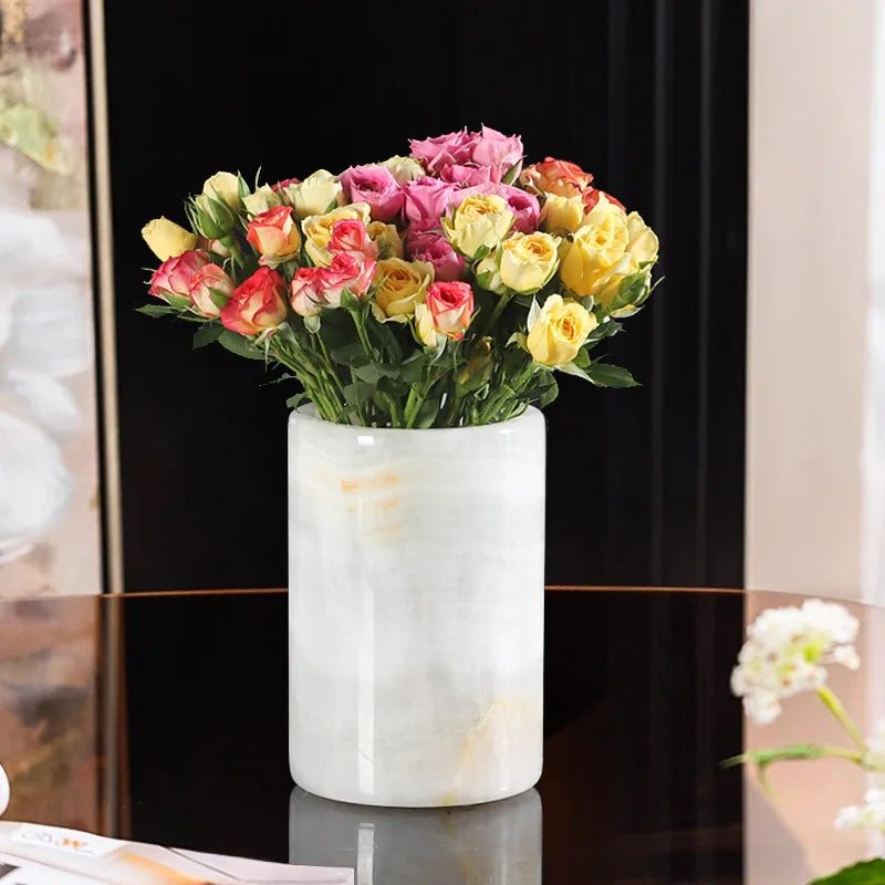 Afralia™ Marble Wine Chiller Bucket: Luxury Insulated Champagne Beer Ice Bucket