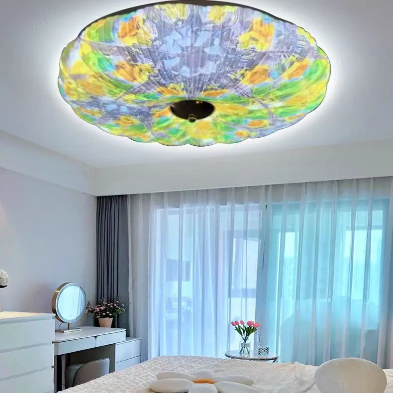 Afralia™ Energy-Efficient Bohemian LED Ceiling Lights for Bedroom - Bedazzling Eye Care