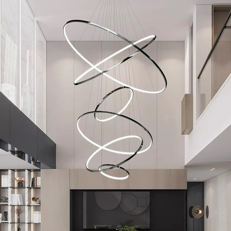 Nordic Dining Room Pendant Light by Afralia™ - Modern Ceiling Chandelier for Living Room