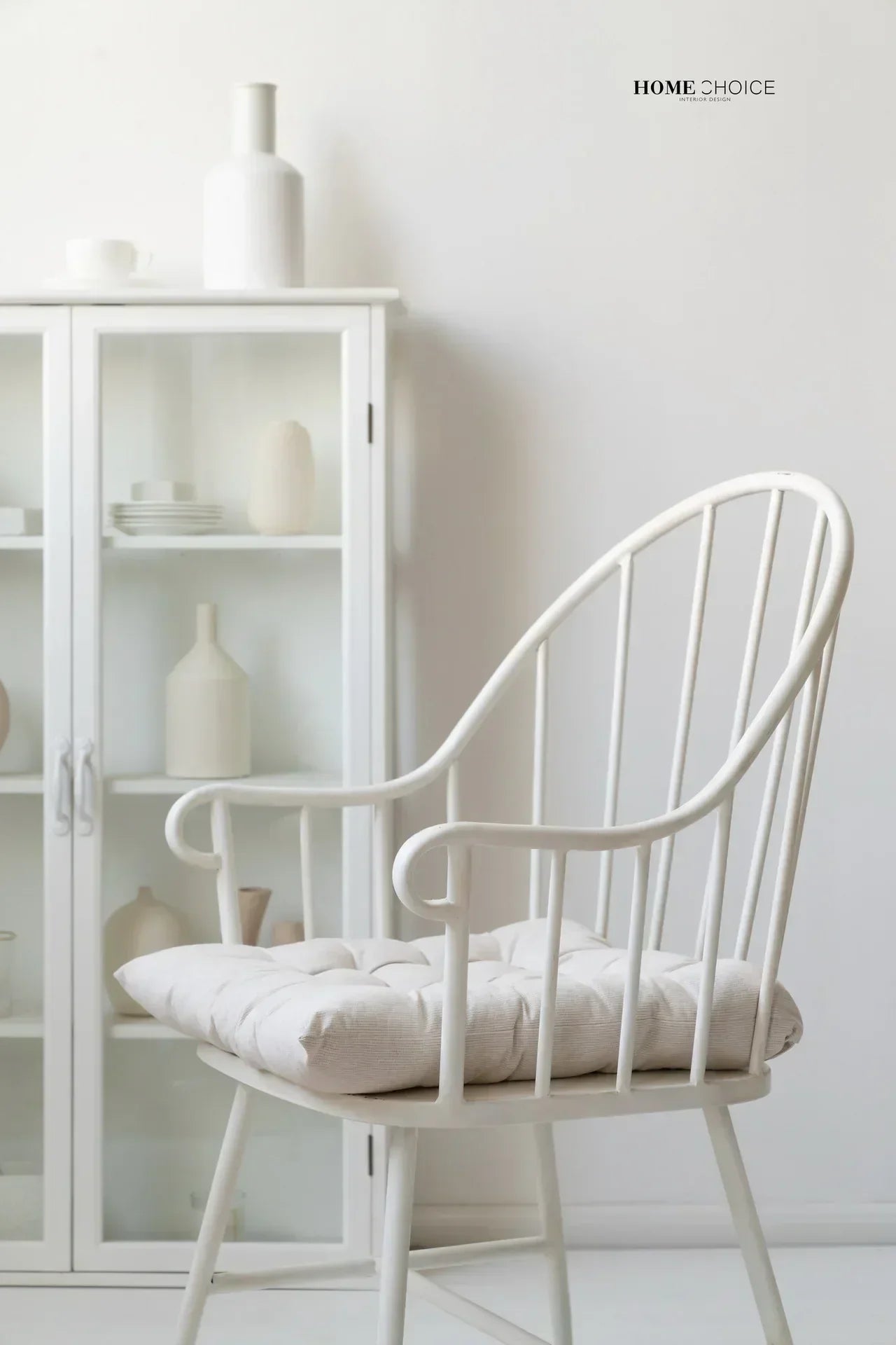 Afralia™ Nordic White Iron Dining Chair: Compact & Sturdy Design for Small Spaces.