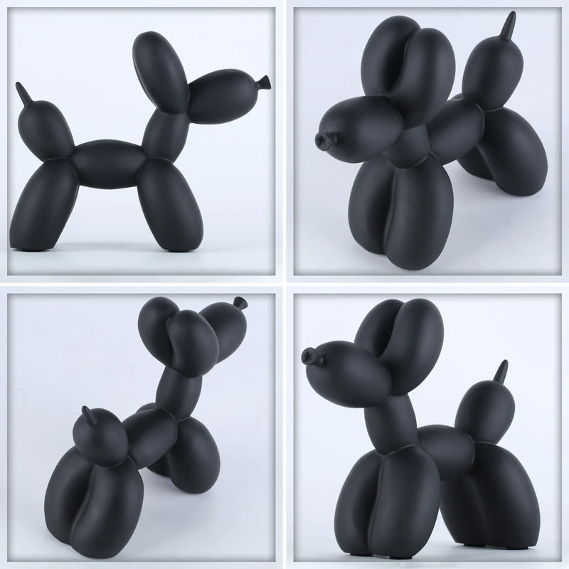 Afralia™ Balloon Dog Sculpture: Modern Resin Home Decor Nordic Animal Figurine