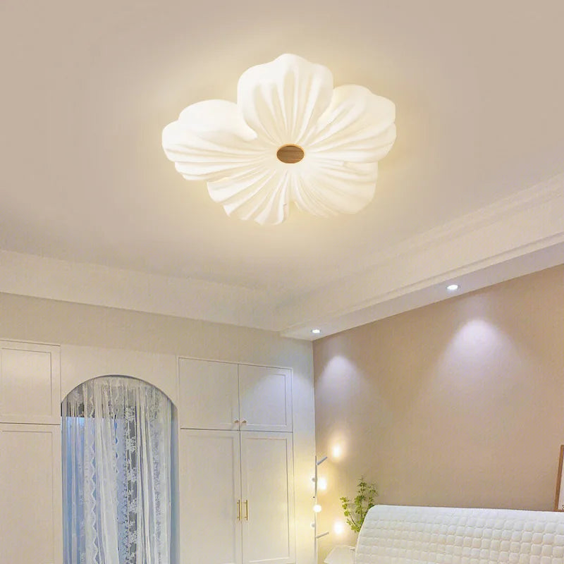 Afralia™ Nordic Flower Ceiling Lights: LED Indoor Decoration Lighting for Kitchen, Living Room, Bedroom