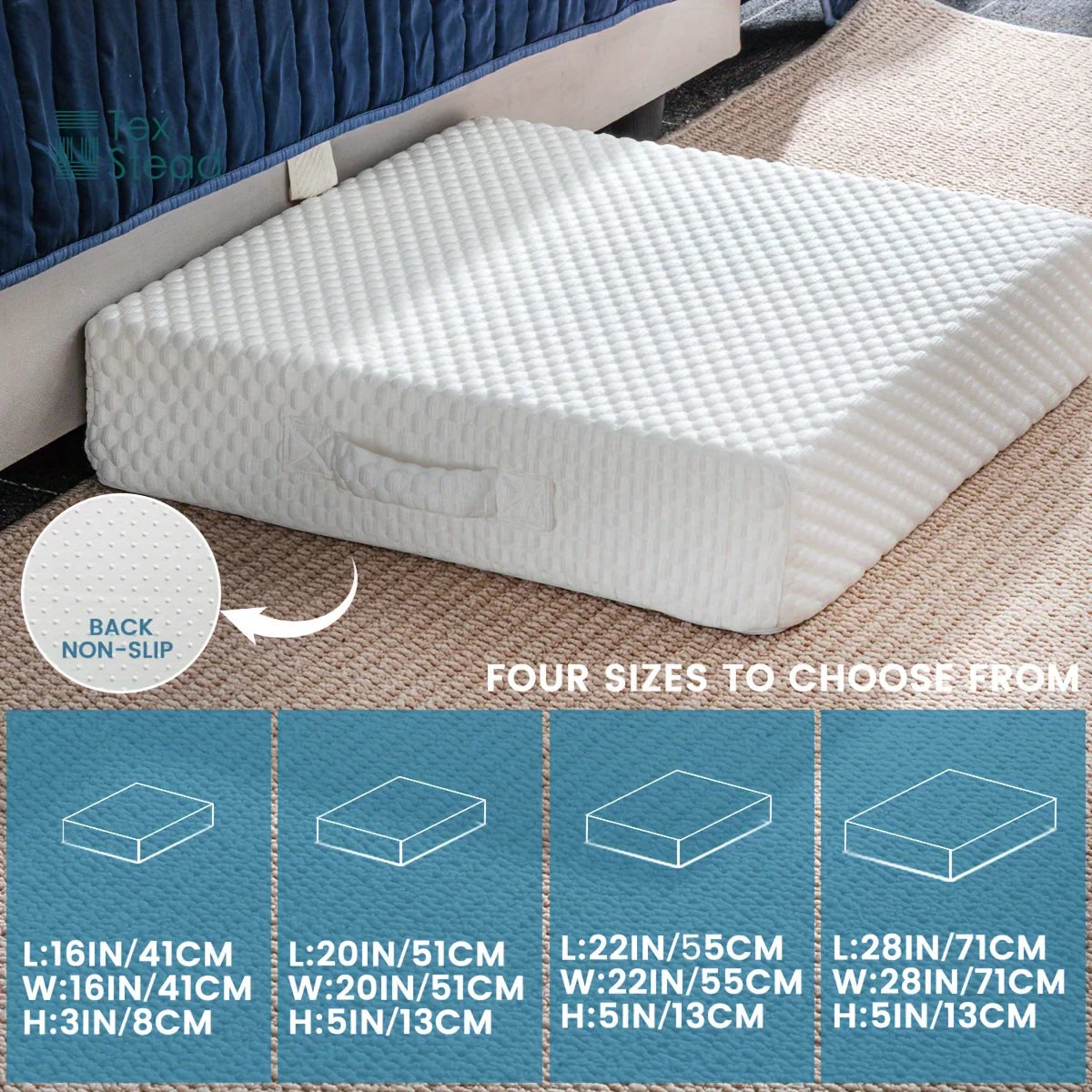 Afralia™ Square Meditation Floor Pillow, Washable Large Seating Cushion