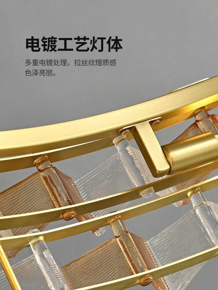 Afralia™ Nordic Luxury Living Room Chandelier: Modern American Style Art Lighting Fixtures