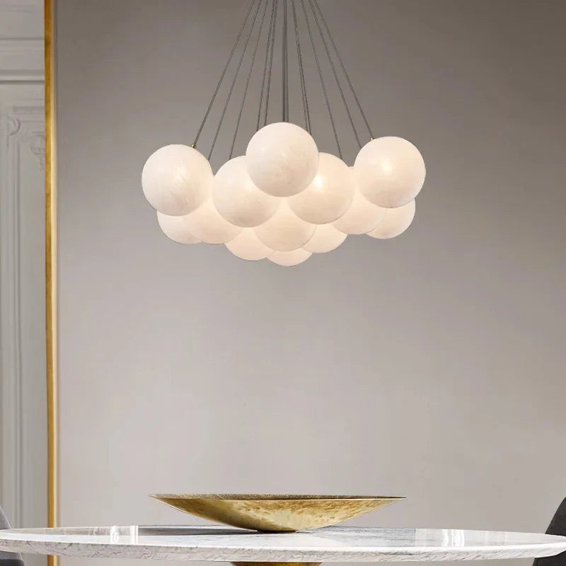 Afralia™ Modern LED Pendant Chandeliers for Indoor Living and Dining Room Lighting