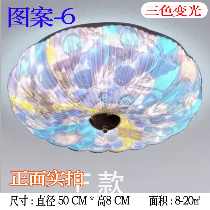 Afralia™ Energy-Efficient Bohemian LED Ceiling Lights for Bedroom - Bedazzling Eye Care