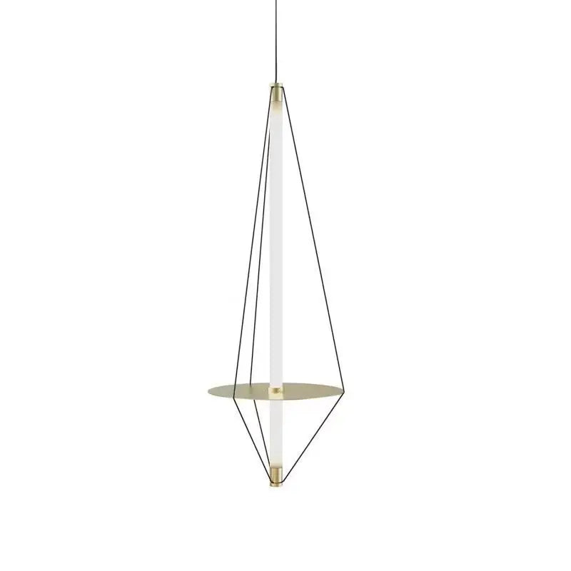 Afralia™ Disc Pendant Light: Modern Minimalist LED Chandelier for Bedroom Decor