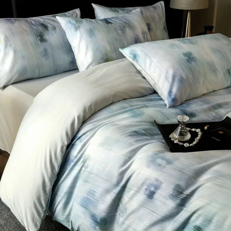 Afralia™ Cotton Bedding Set Single Double Size Comforter Cover Sets