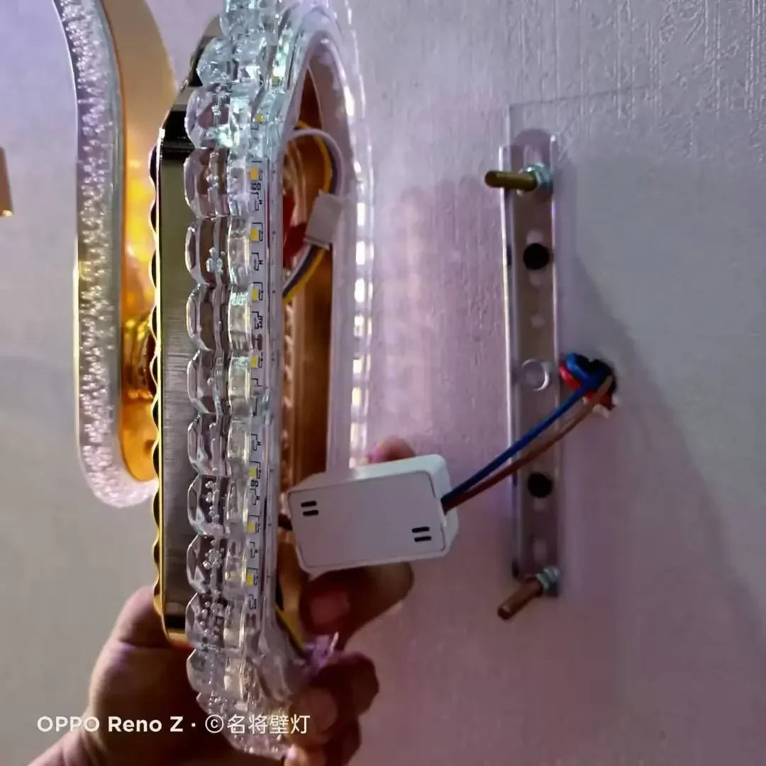 Afralia™ Carved Flower Wall Light: Modern LED Bedroom Lamp for Living Room, Staircase, Aisle