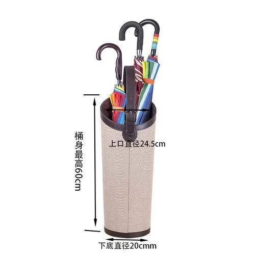 Afralia™ Umbrella Holder Organizer Stand for Home - Floor Rack Storage Bucket