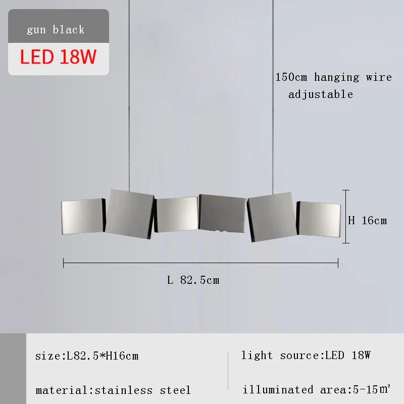 Afralia™ Luxury Ceiling Chandelier Lighting Modern Suspension Lampara Led Dining Room