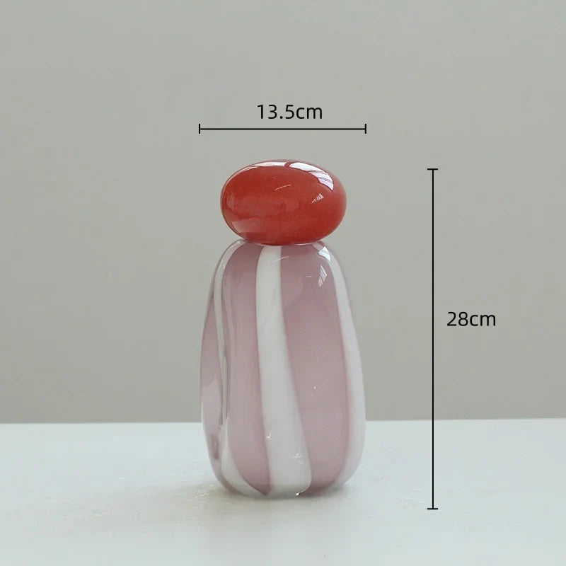 Afralia™ Fringe Glass Vase Cover Band for Irregularity Floral Decor