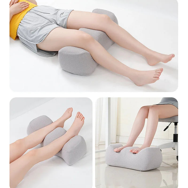 Afralia™ Memory Foam Leg Pillow: Super Soft Lift Cushion for Varicose, Knee Support