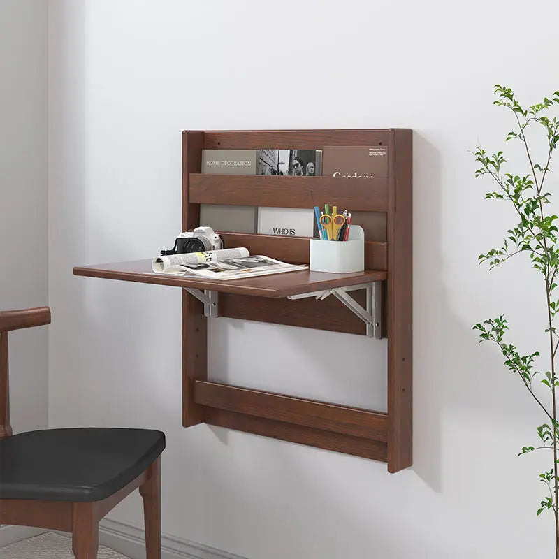Afralia™ Compact Corner Desk for Home Office Study and Bedroom, Foldable Computer Table