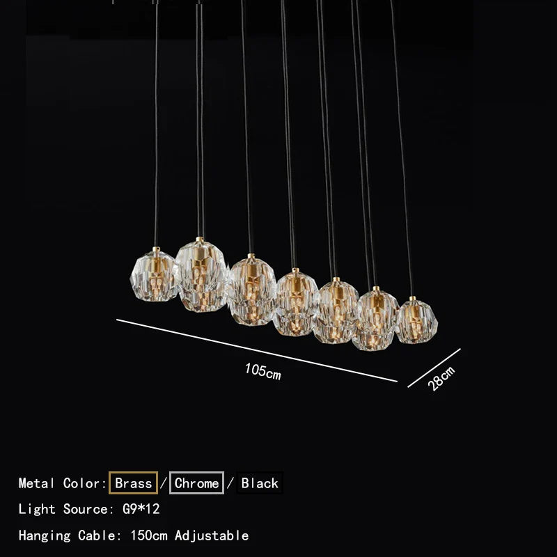 Afralia™ Crystal Gold Chandelier: Luxury Lighting Fixture for Kitchen, Modern Design & High-Quality Craftsmanship