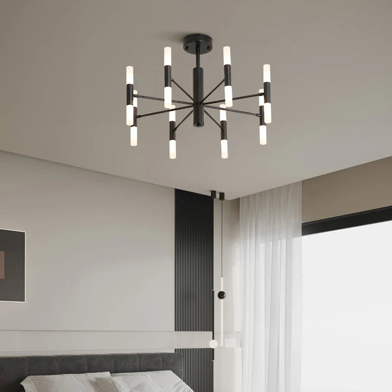 Afralia™ Modern LED Nordic Branch Chandelier for Living Room and Bedroom