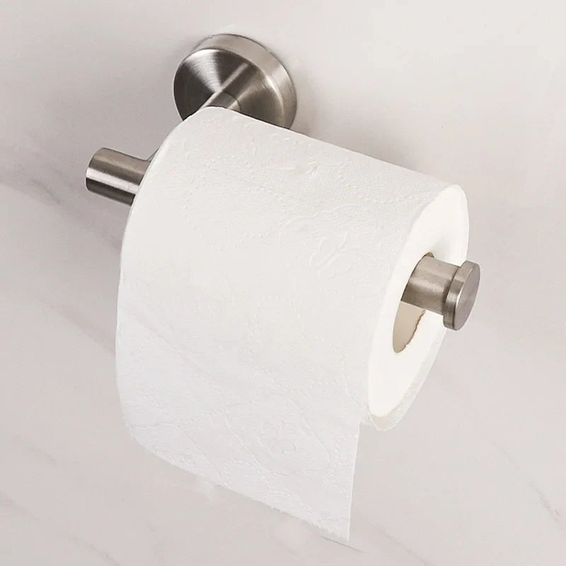 Afralia™ Stainless Steel Wall Mounted Toilet Paper Holder