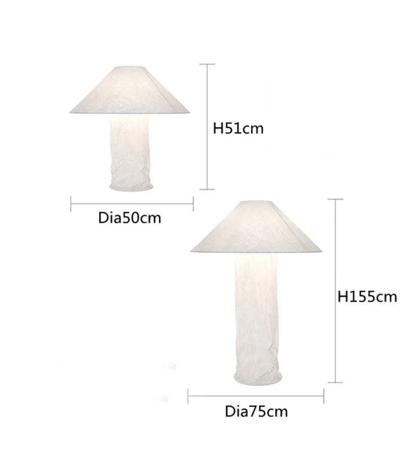 Afralia™ Japanese Paper Floor Lamp: Nordic Design Wabi Sabi LED Table Lamp for Bedroom, Living Room