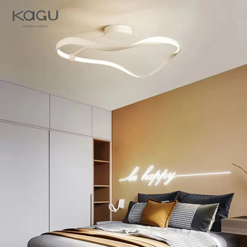 Afralia™ LED Ceiling Light: Modern Minimalist Nordic Design for Bedroom, Living Room, Study, Kitchen & Restaurant
