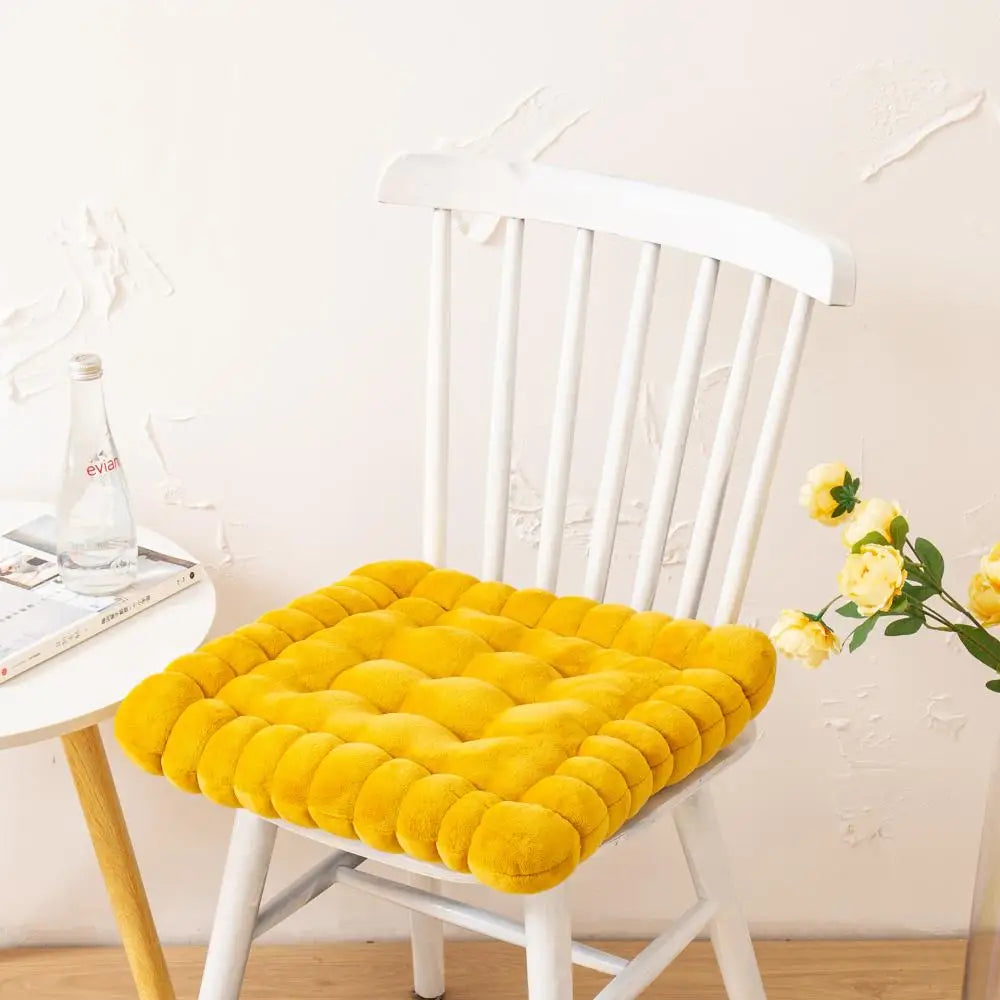 Afralia™ Cookie Biscuit Cushion Soft Square Pillow for Living Room Chair Decor
