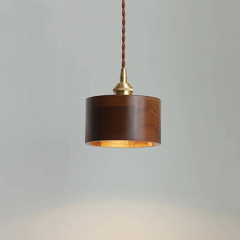 Afralia™ Nordic LED Pendant Lamp Copper Socket Adjustable Hanging Light