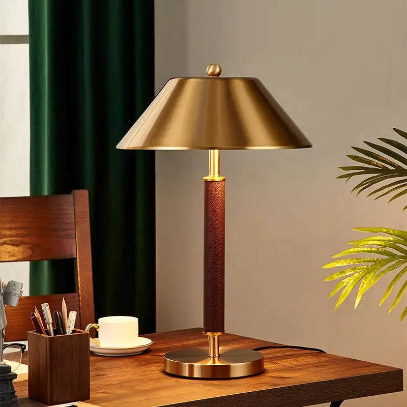 Afralia™ Modern Luxury Desk Lamp for Study, Minimalist Design, Nordic Style Bedside Table