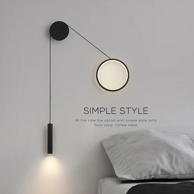 Afralia™ Modern LED Wall Lamp: Illuminate Your Space with Contemporary Elegance