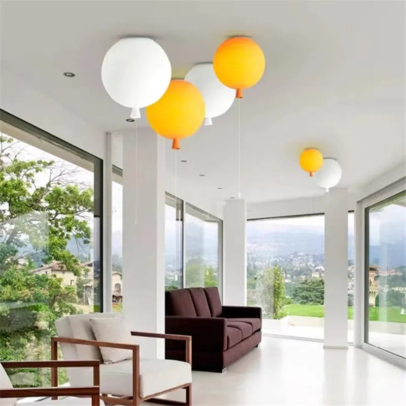 Afralia™ Memory Acrylic Ceiling Lamp for Nordic Style Kids' Room and Bedroom