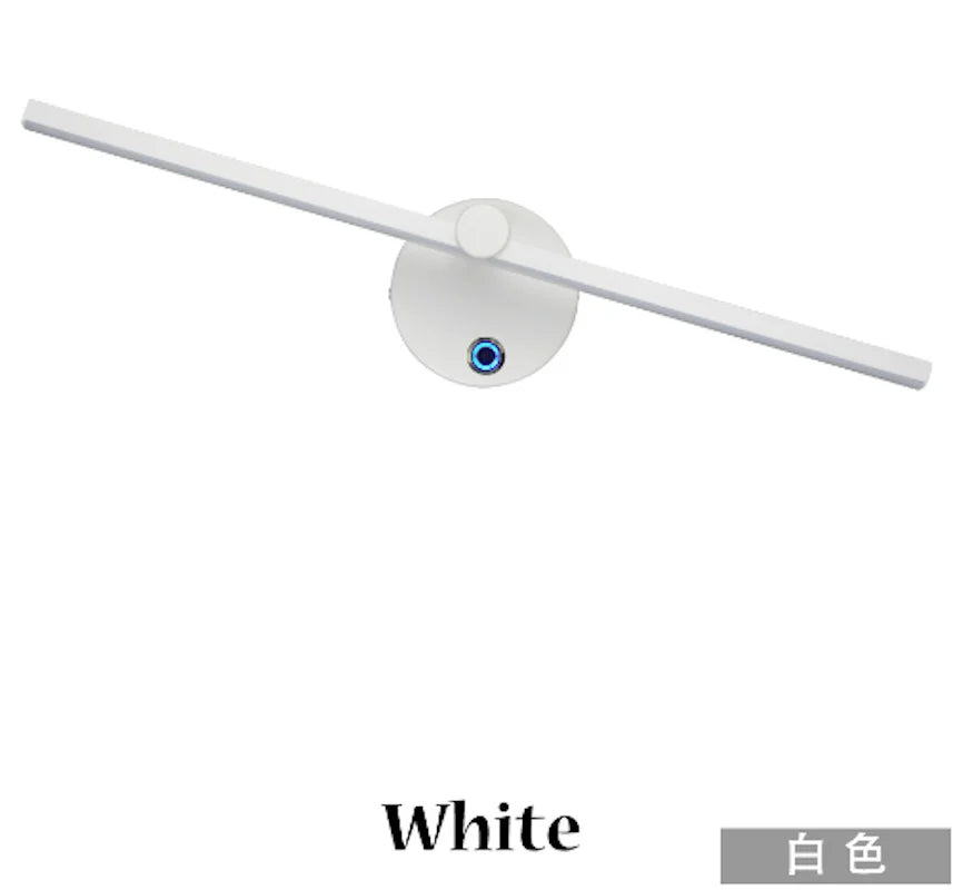 Afralia™ Linear LED Vanity Wall Light with Switch, 300° Rotation, 41CM - Nordic Minimalist Style