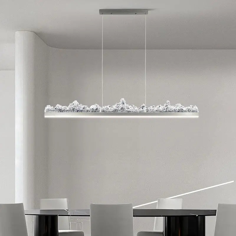 Afralia™ Iceberg Open Kitchen Pendant Light - Terrace Dining Table Bar Island Design