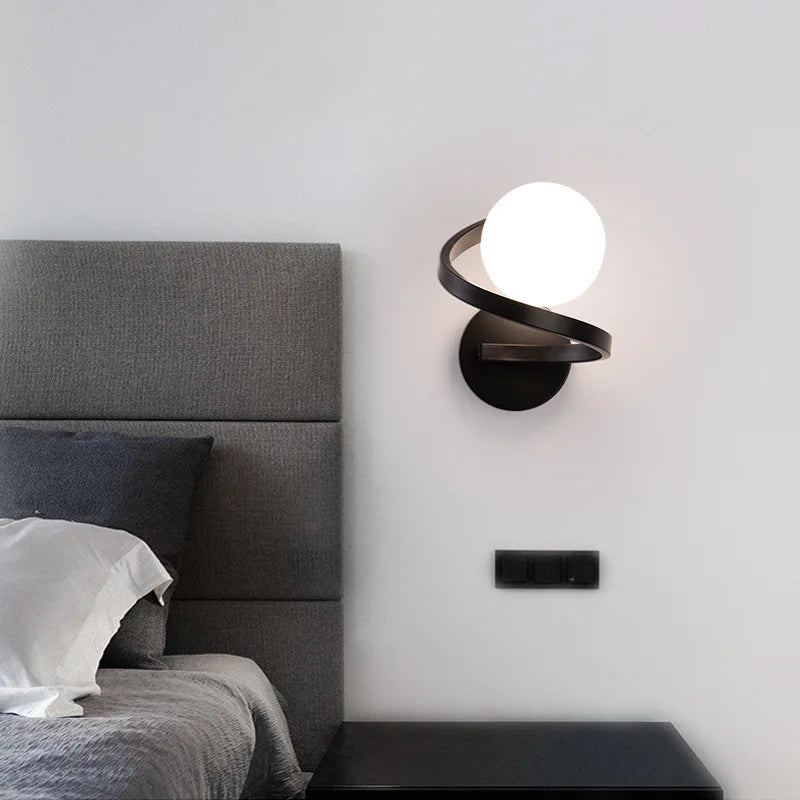 Afralia™ Nordic LED Wall Lamp for Modern Indoor Home Lighting