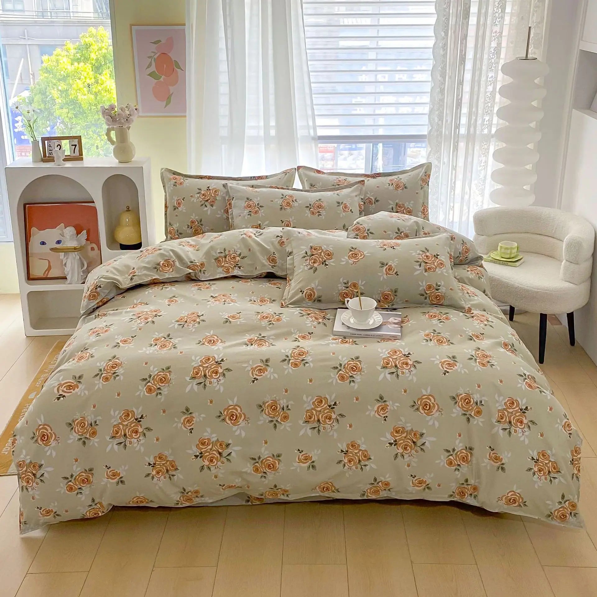 Afralia™ Leopard Print Soft Bedding Set Duvet Cover Kit - High Quality, Skin Friendly, Comfortable