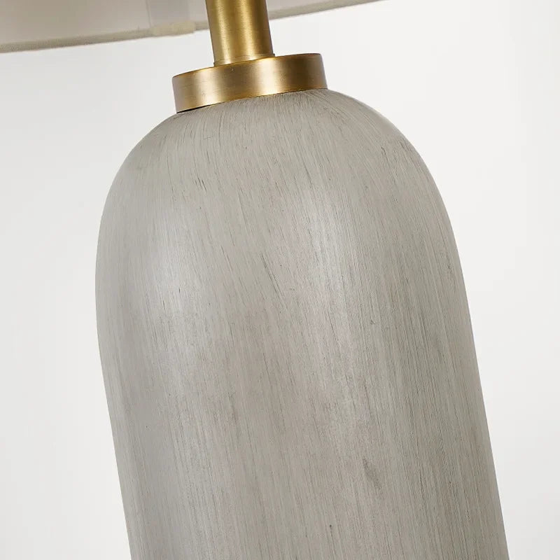 Afralia™ Retro Cement Table Lamp: Luxury Industrial Bedside Light for Modern Living Spaces