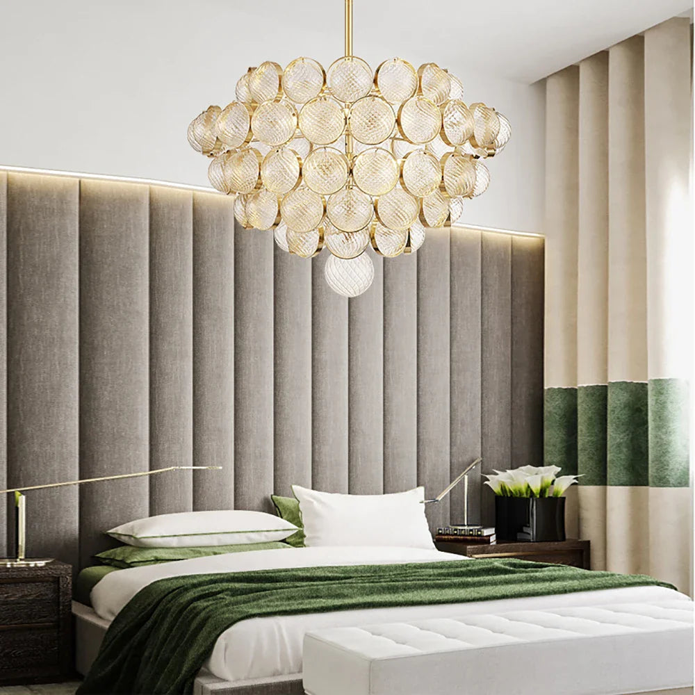 Afralia™ Round Ball Pendant Light Modern Nordic Minimalist Living Room Decor