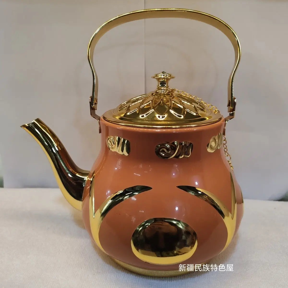 Afralia™ Stainless Steel Chinese Teapot with Built-in Strainer: Ideal for Luxury Dining & Brewing