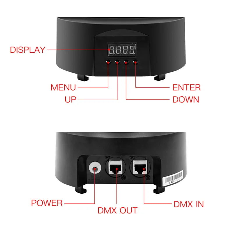 Afralia™ 300mW RGB Moving Head Laser Light - DMX512 Club KTV Disco Animation