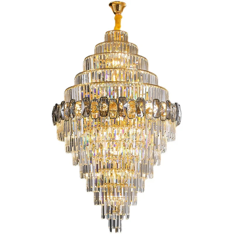 Afralia™ Crystal Chandelier for Elegant Living Spaces