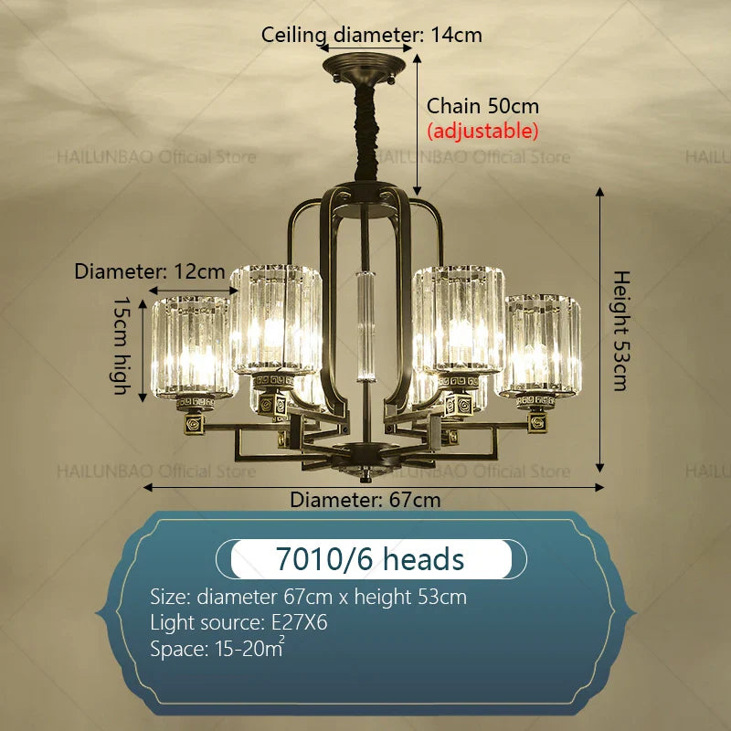 Afralia™ Crystal Luxury Chandelier: Modern & Creative Lighting for Living Room, Bedroom, and Restaurant