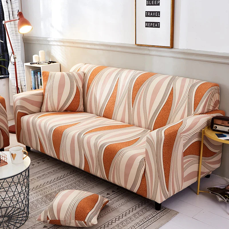 Afralia™ Stretch Sofa Cover Print Slipcover Couch Protector Case for Seater